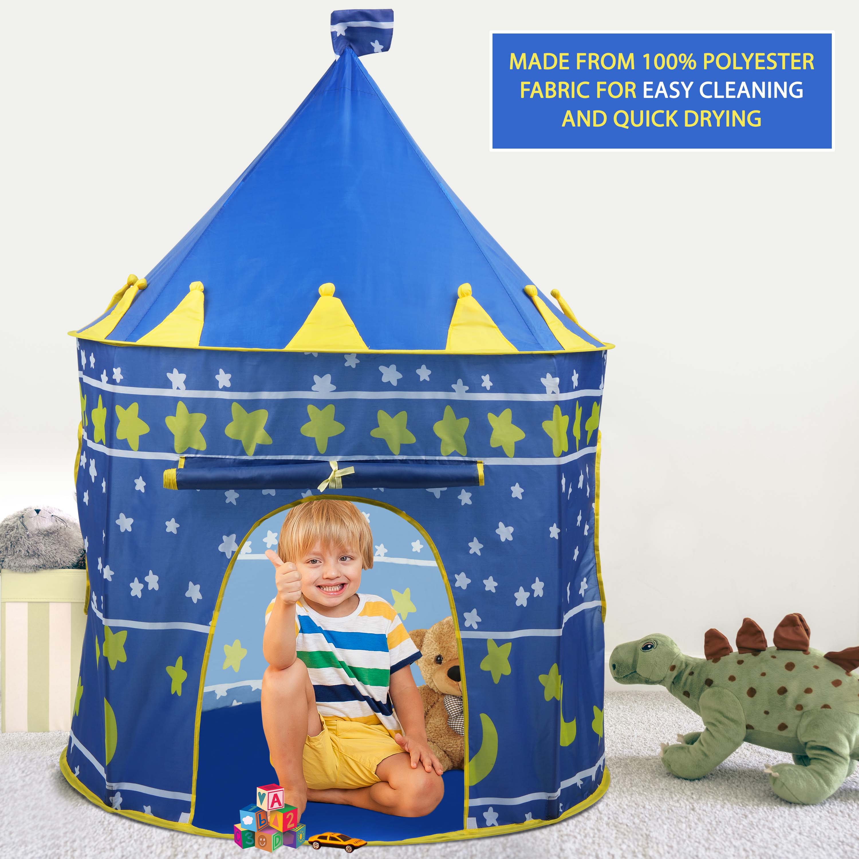 Kids Wizard & Princess Castle Tent