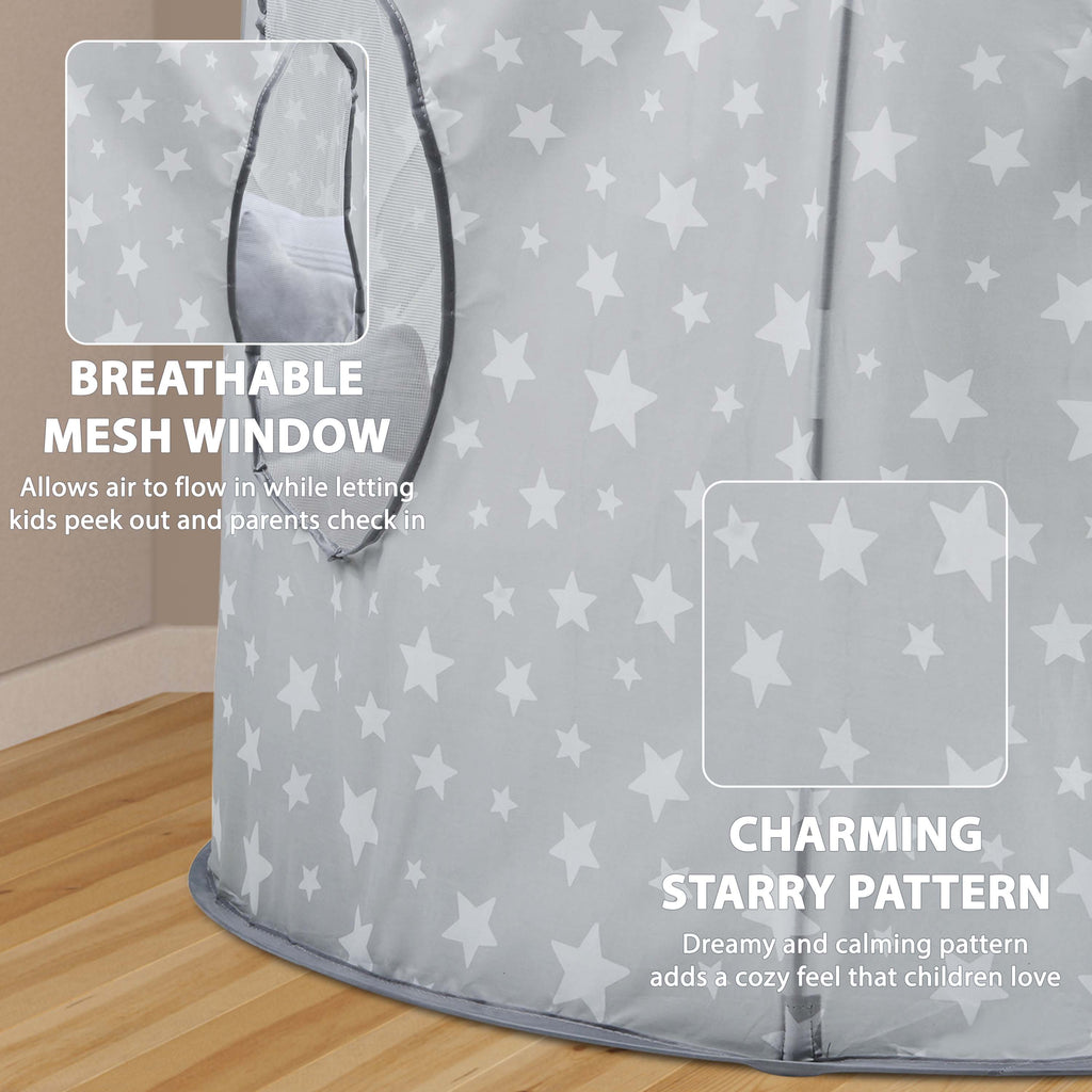 Kids Wizard & Princess Castle Tent