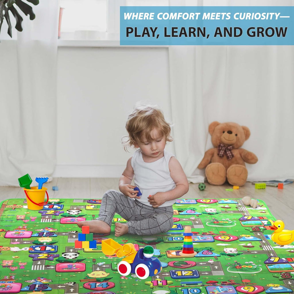 Kids Soft Foam Educational Game Play Mat