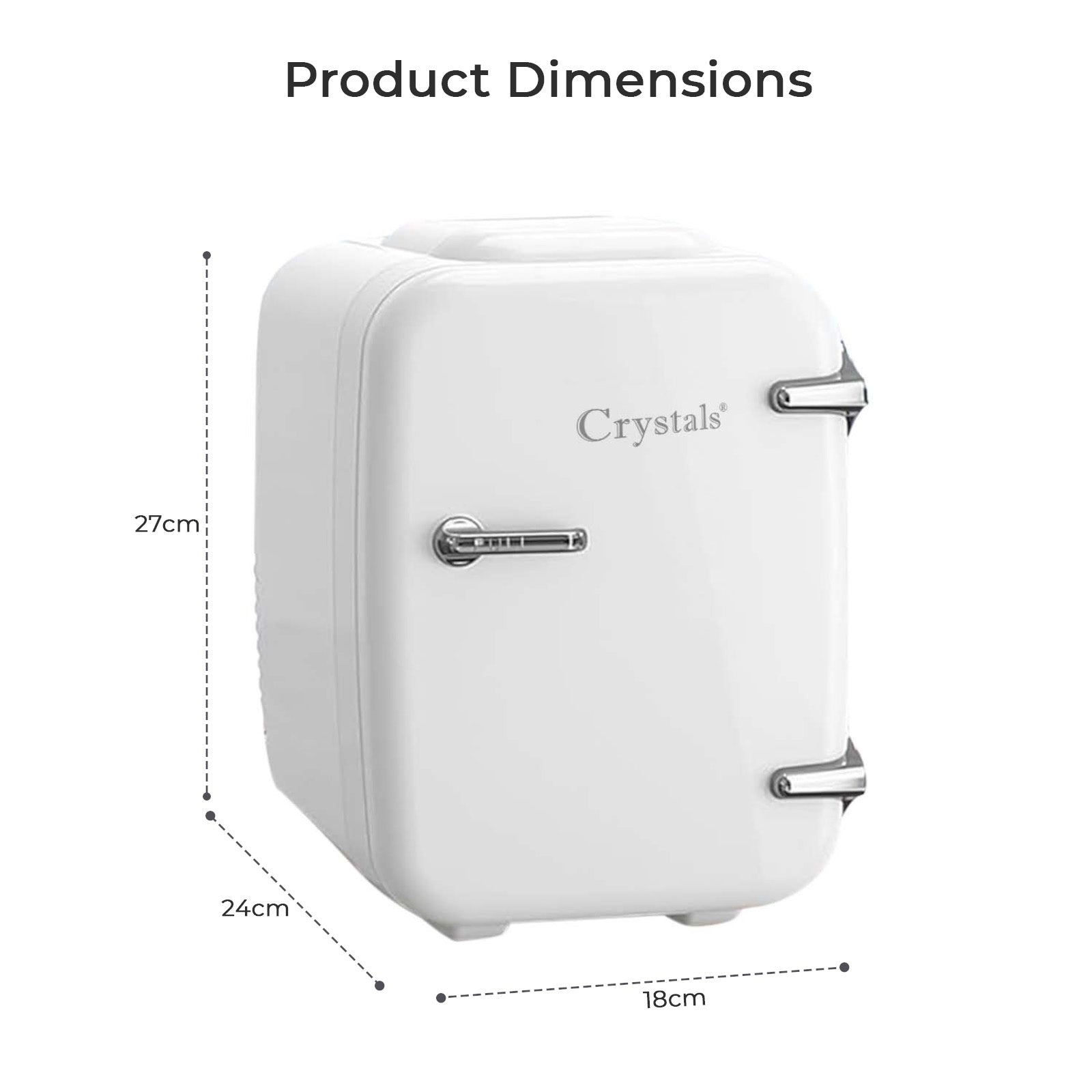 4L Litre Portable Table Top Mini Fridge