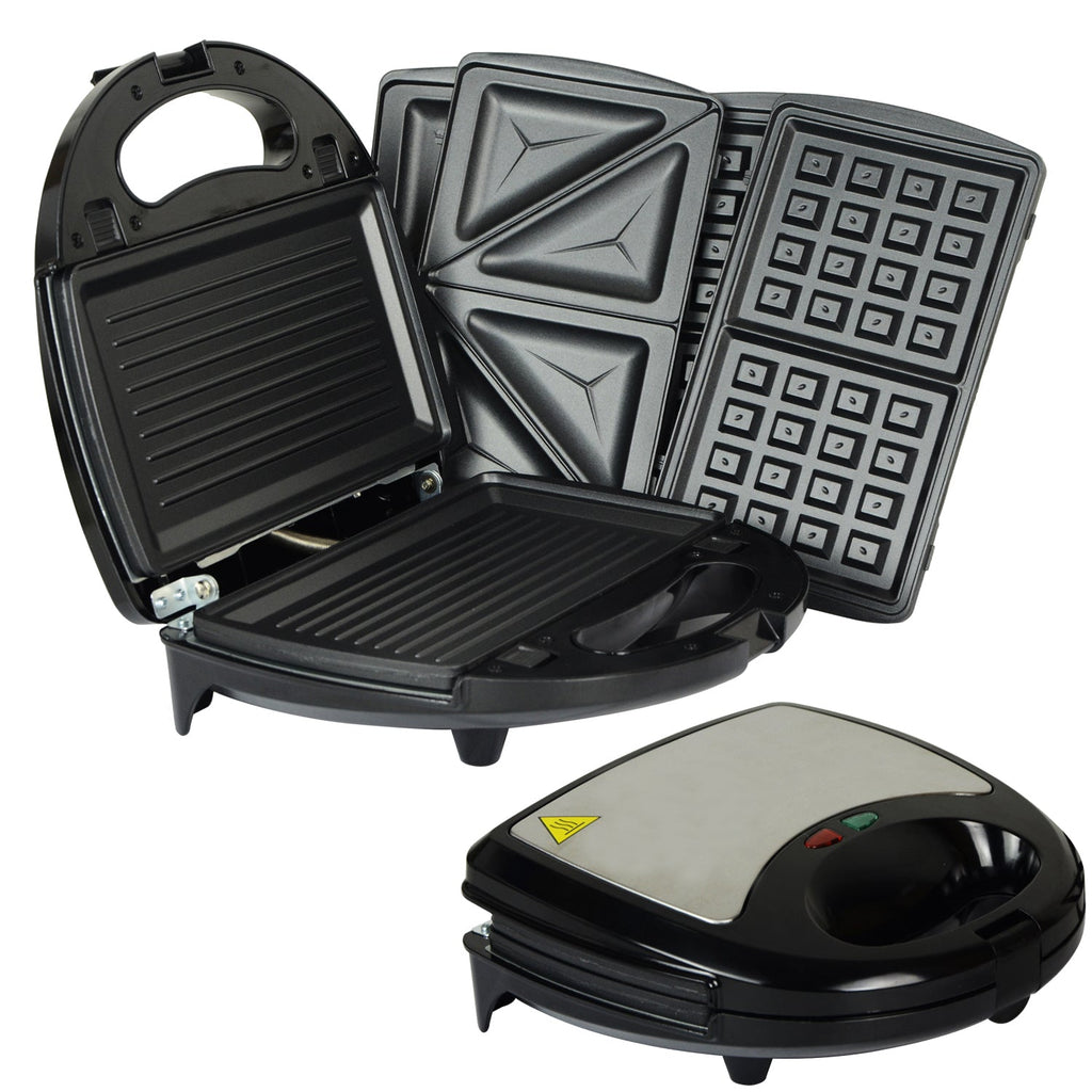 3 in 1 Waffle Maker & Sandwich Toaster