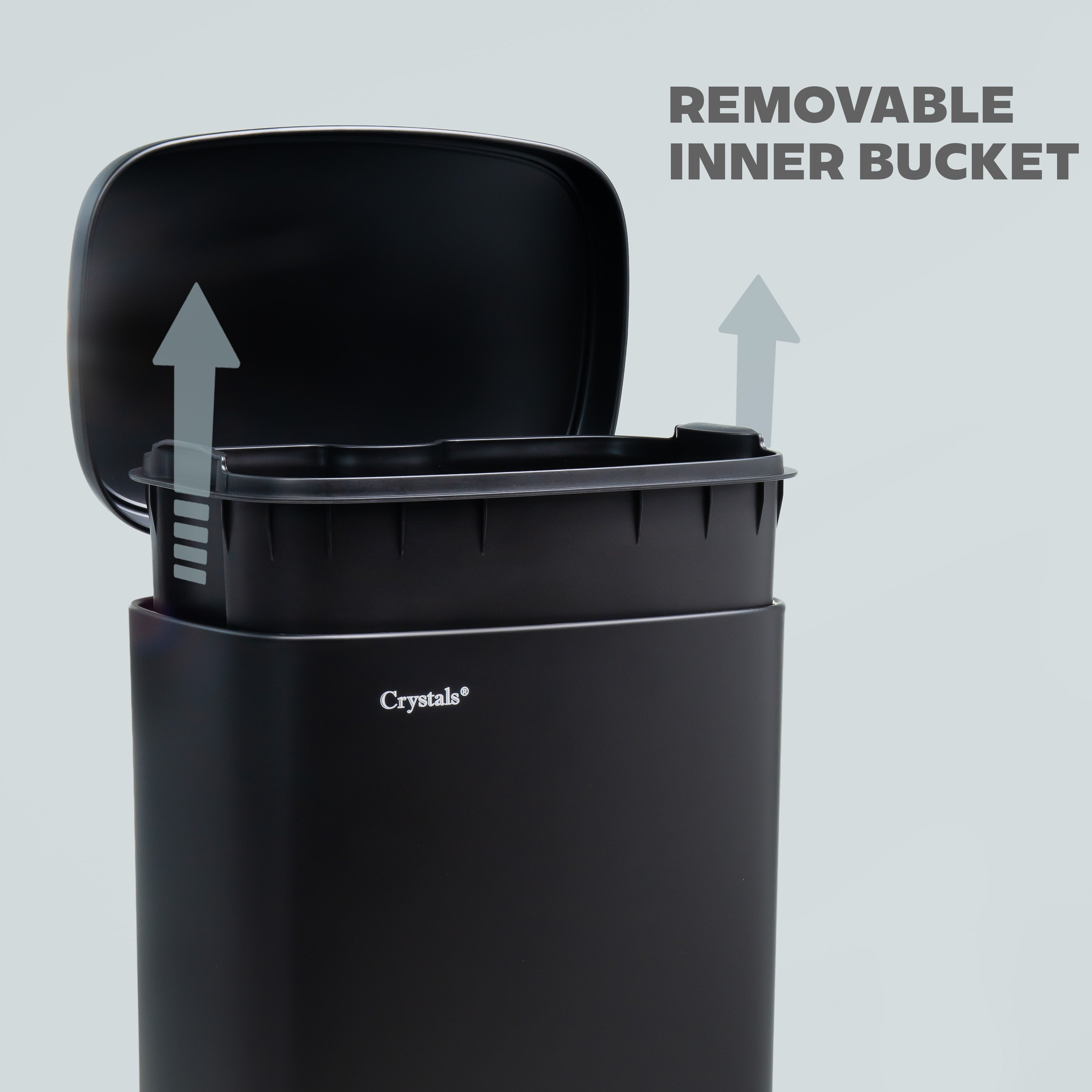 30L Pedal Bin with Soft Close Lid
