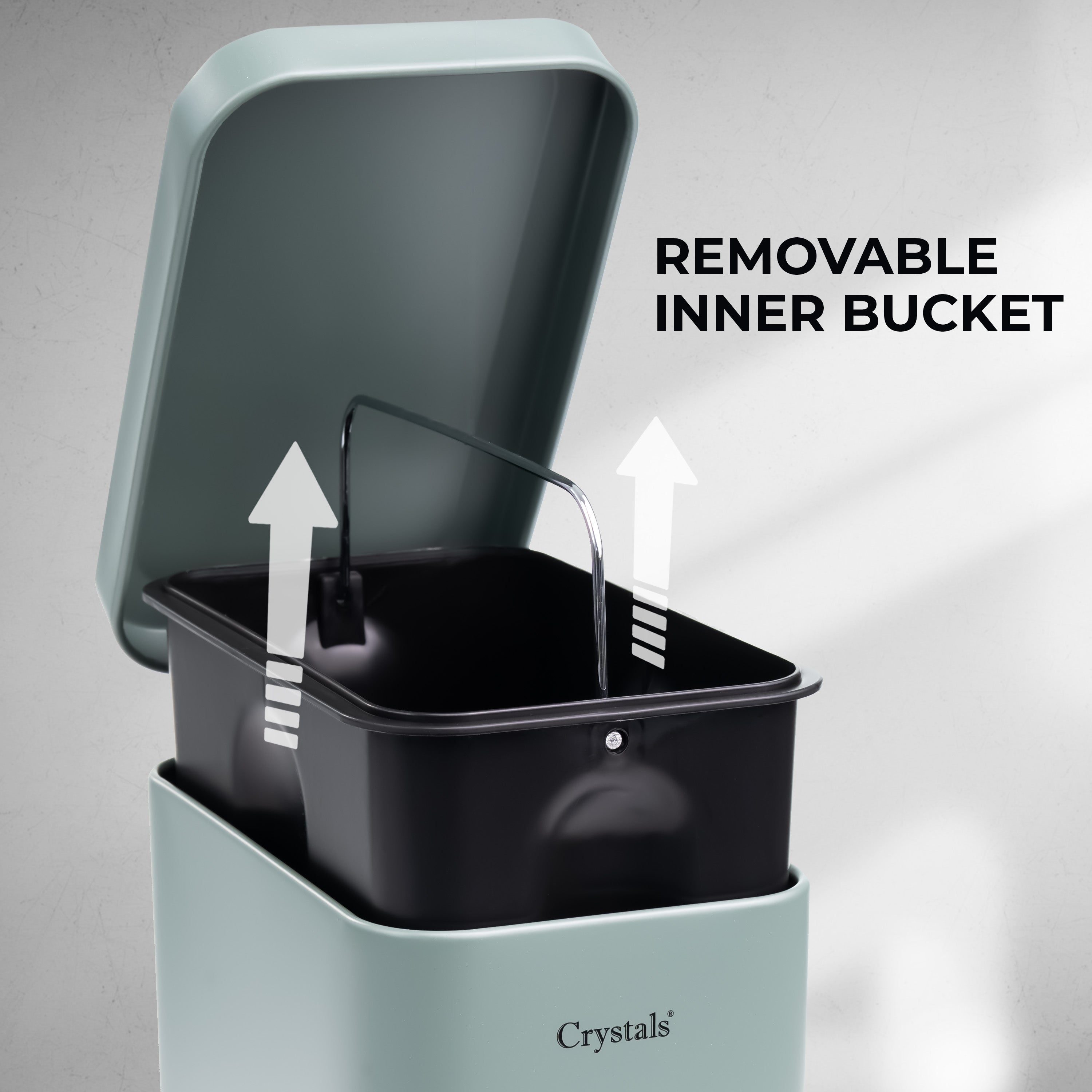 3L Soft Closed Pedal Bin