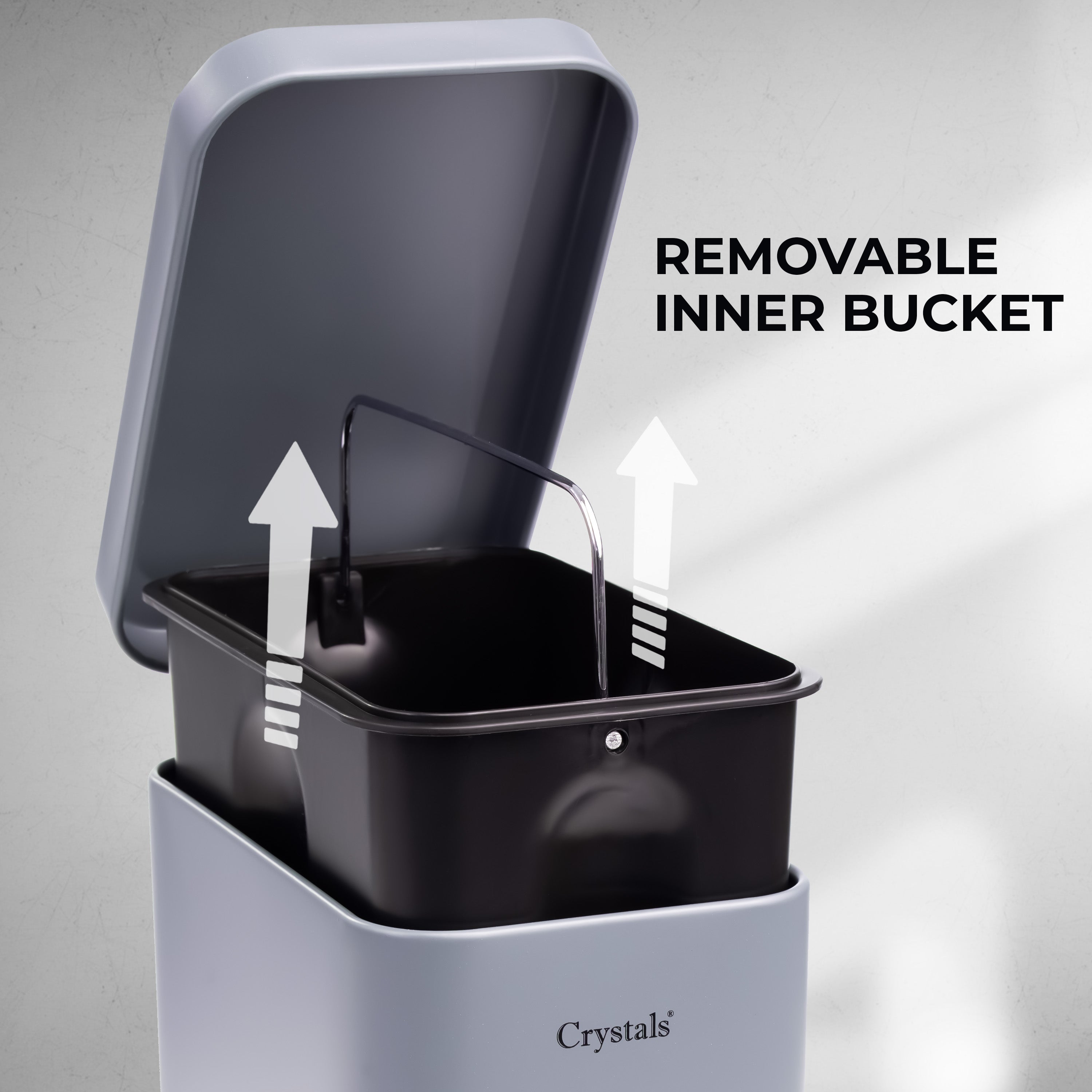 3L Soft Closed Pedal Bin