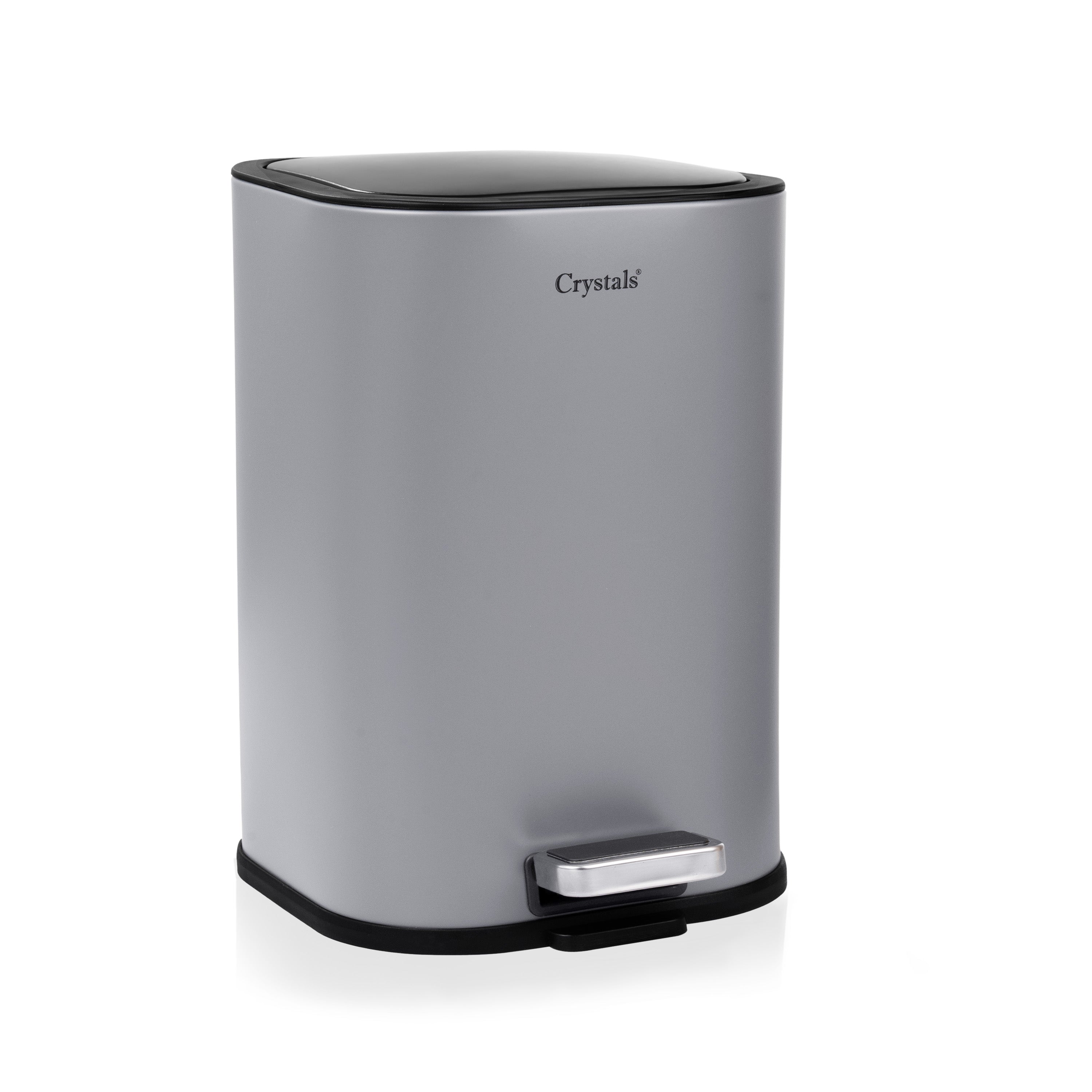 5L Soft Close Stainless Steel Pedal Bin