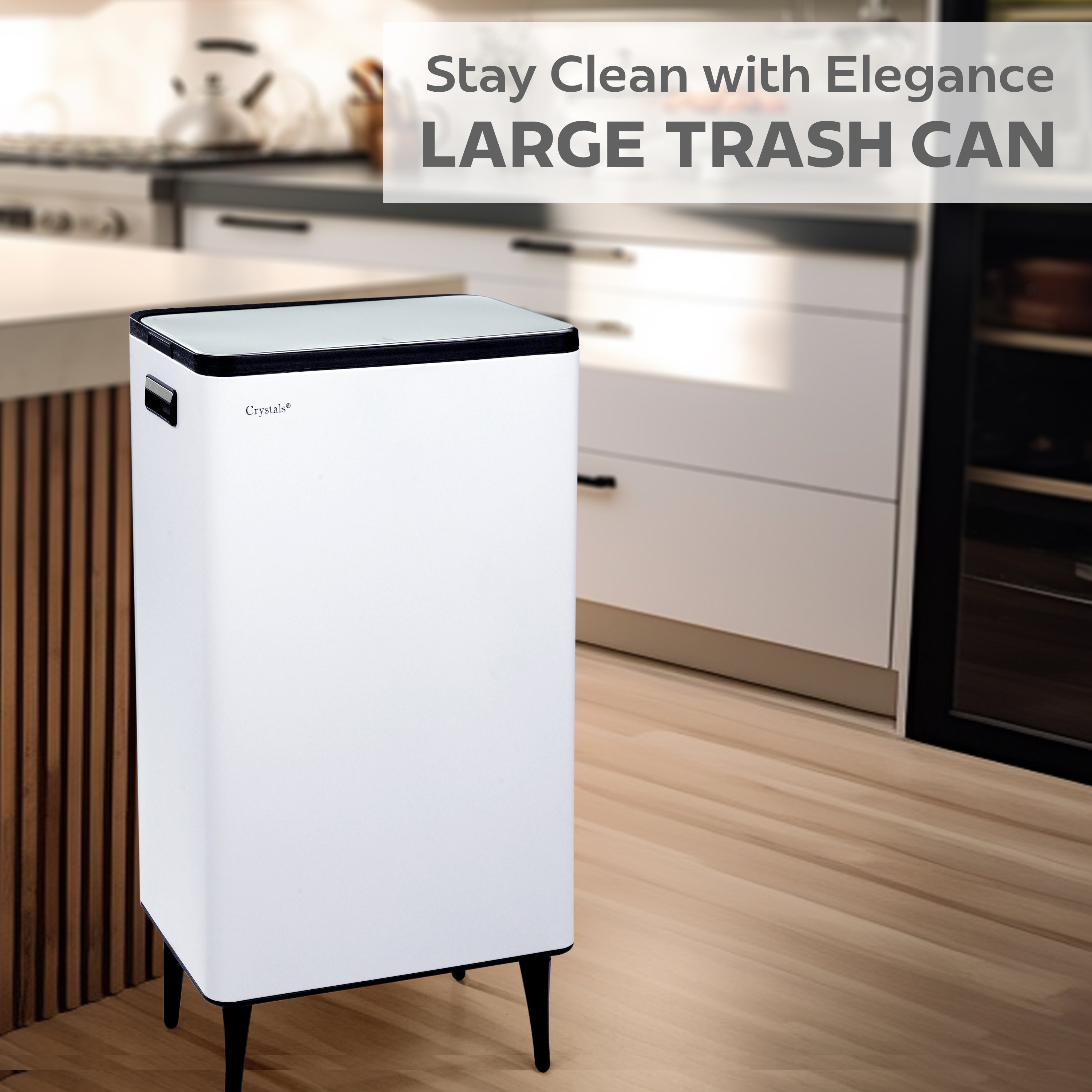 60L Dual Compartment Kitchen Bin