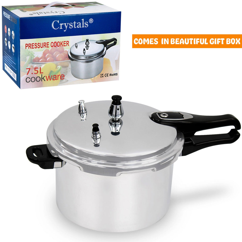 6/7.5 Litre Home Dual Handle Pressure Cooker