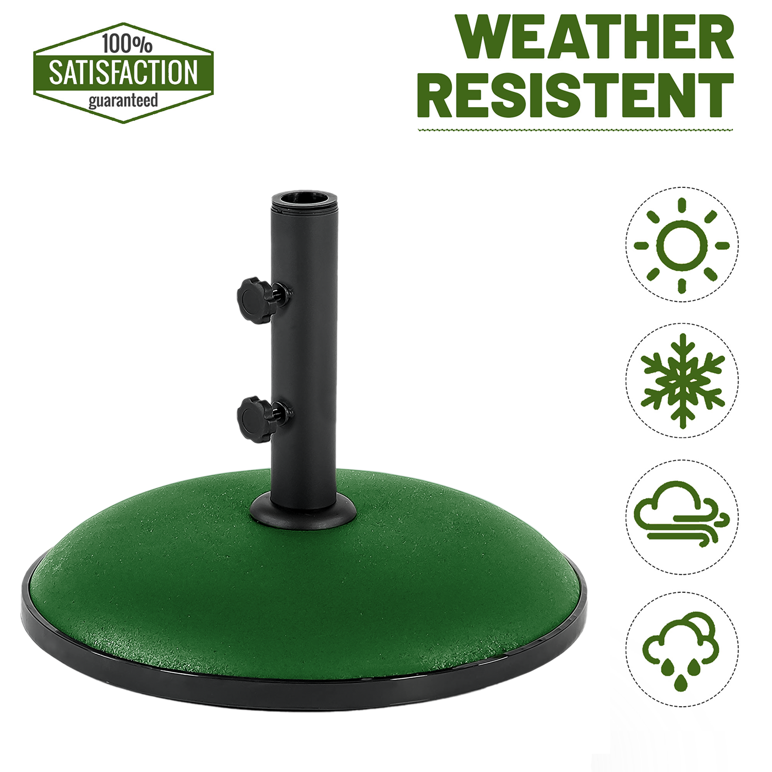 11kg Concrete Round Umbrella Parasol Base