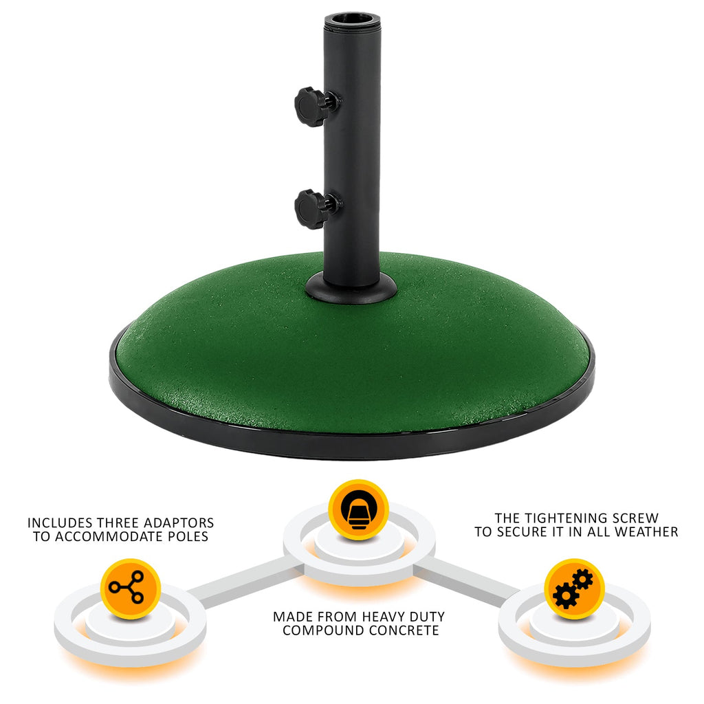 11kg Concrete Round Umbrella Parasol Base