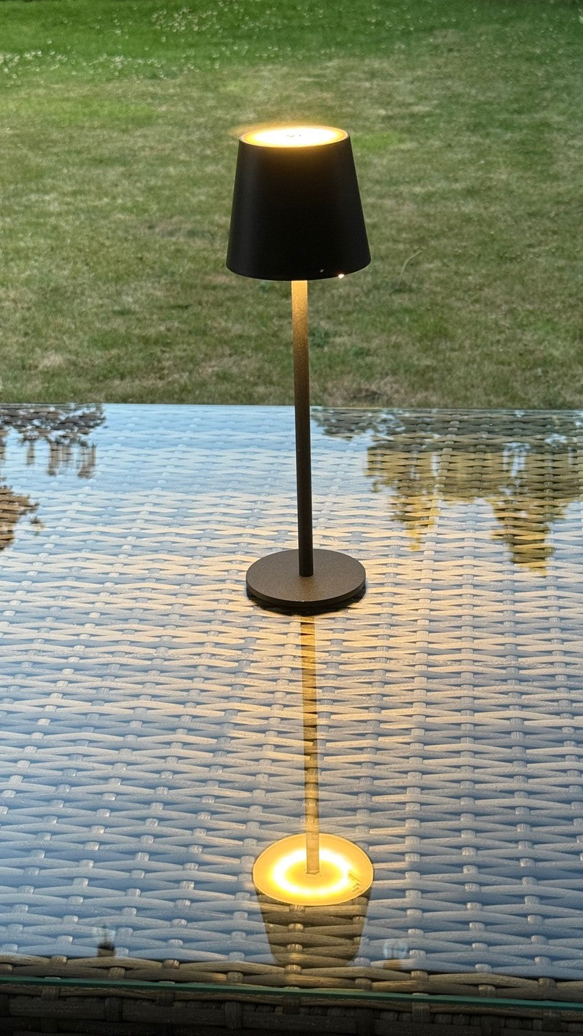 Cordless LED Table Lamp RGB Rechargeable Desk Light IP54 Touch Dimmable 2 Pack