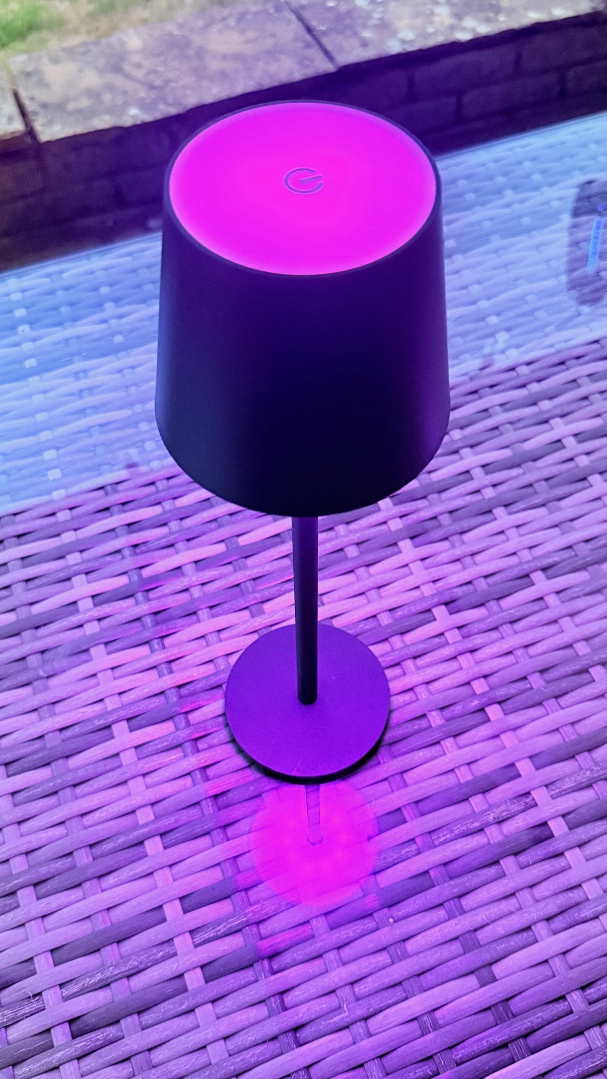 Cordless LED Table Lamp RGB Rechargeable Desk Light IP54 Touch Dimmable 2 Pack