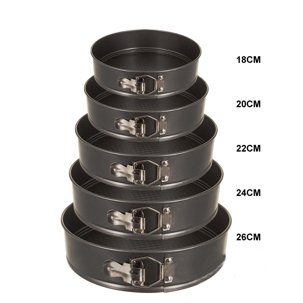 5PC Cake Tin Baking Trays Round