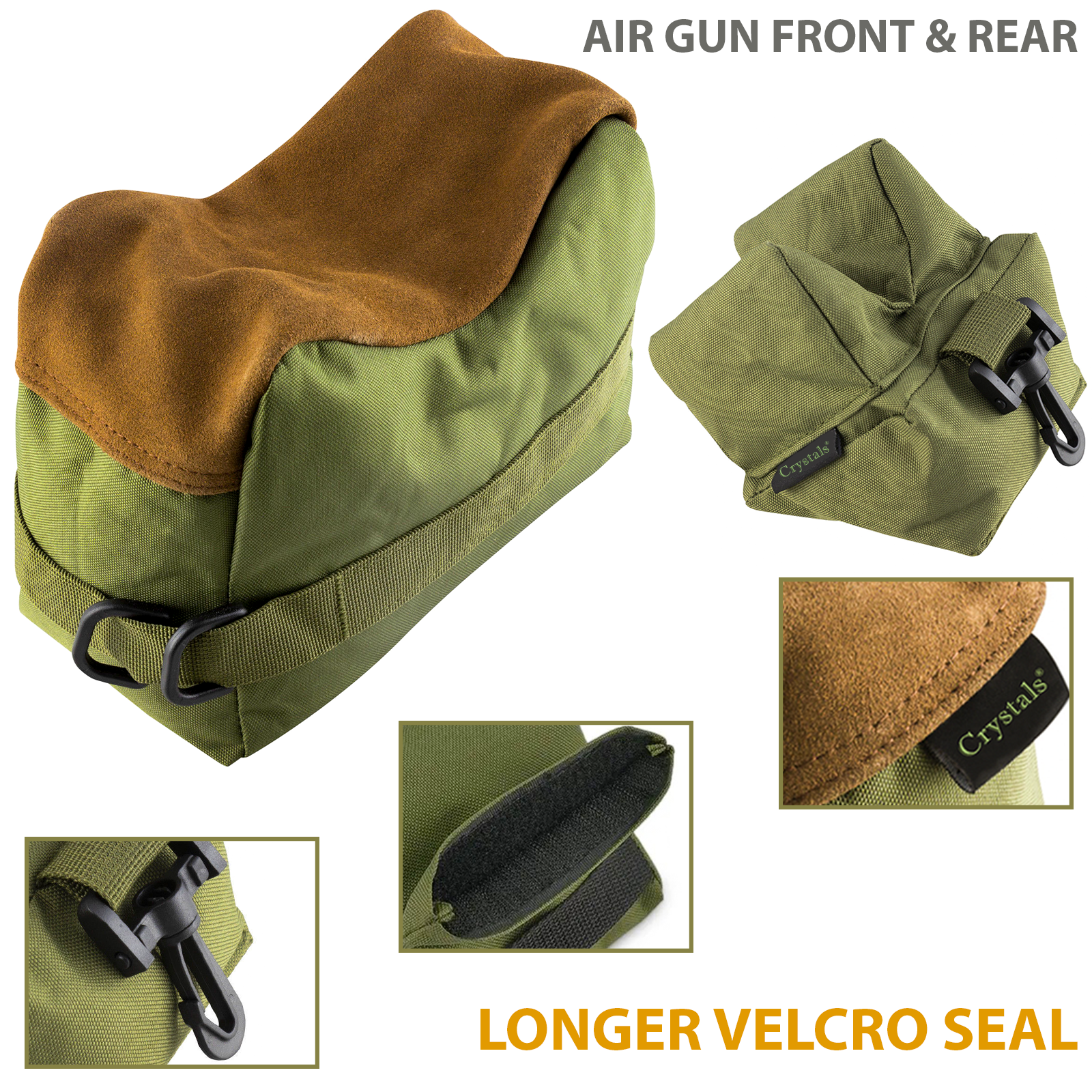2/Set Front And Rear Rest Bench Bag