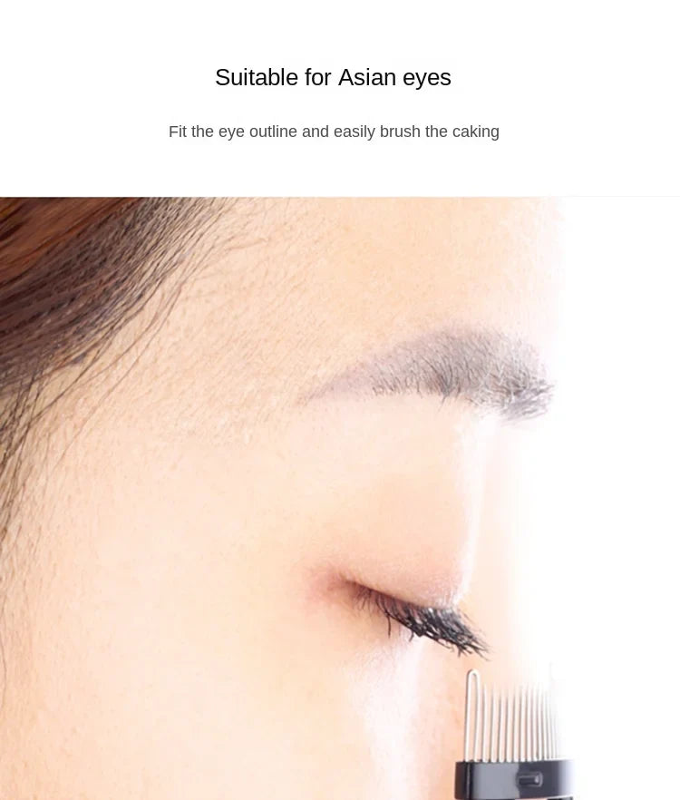 Eyelash Separator Metal Teeth Foldable Eyelash Curler Beauty Makeup Stainless Eyelash Brush Comb Mascara Curl Makeup Tool