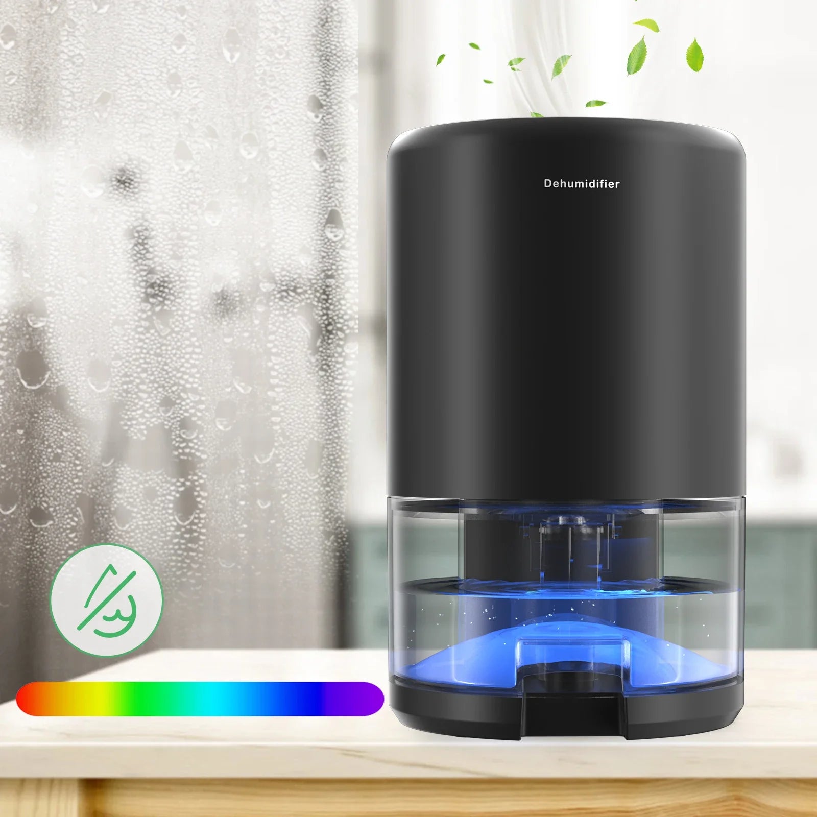 Electric Home Dehumidifier Multi-capacity For Damp, Condensation, Mould, Smells,Defrost Portable Quiet