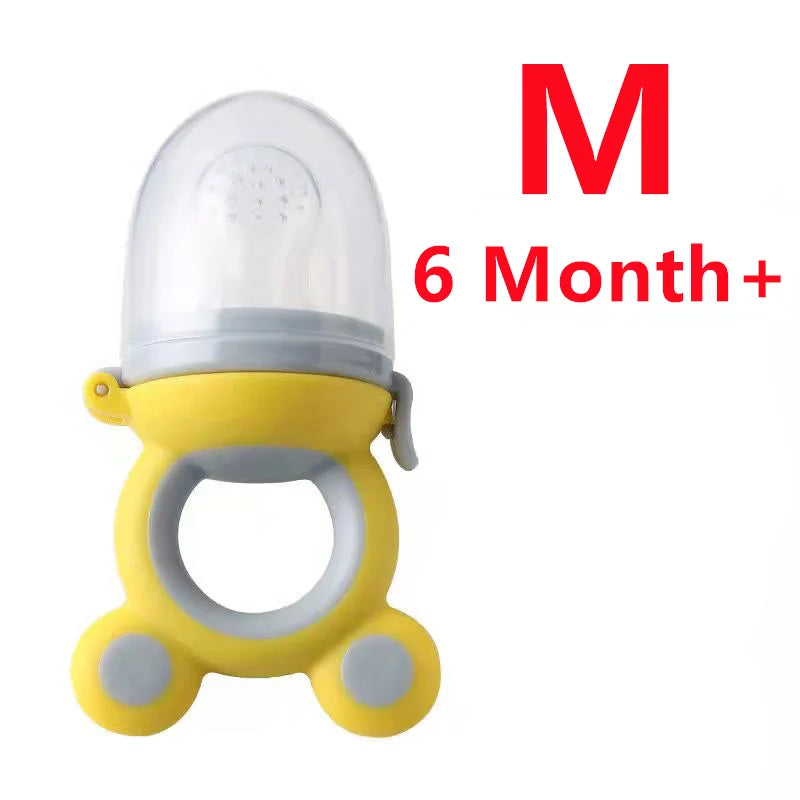 Baby Teether Nipple Fruit Food Feeder For New BornSilicona Teethers Fresh Food Nibbler Pacifier Clip Baby Accessories BPA Free