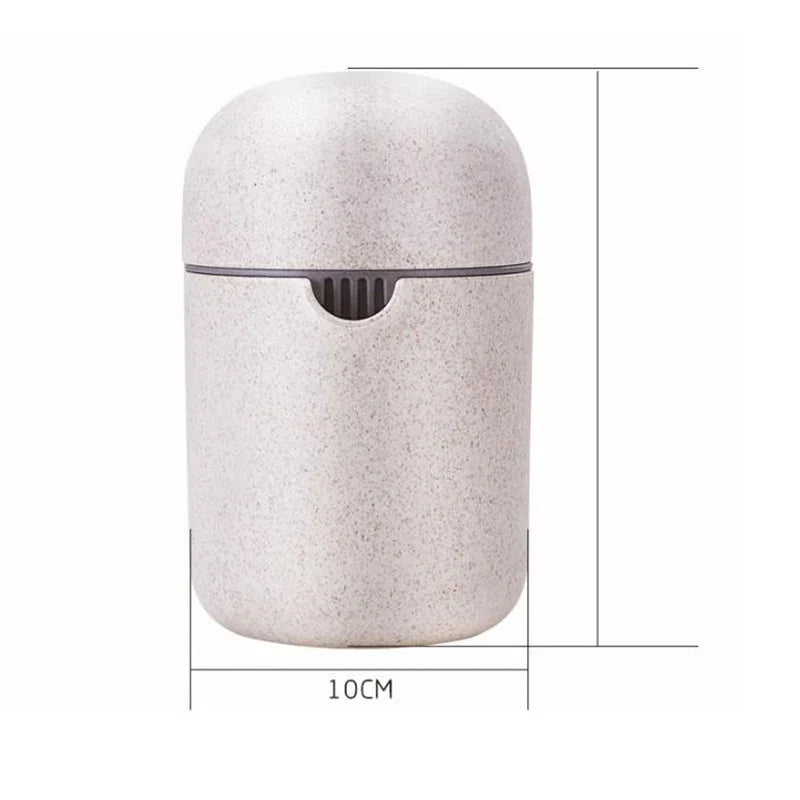 1 Set Material Juice Cup Premium Mini DIY Manual Fruit Juicer Citrus Orange Lid Rotary Press Non-Slip Reamer For Lemon Lime Gra
