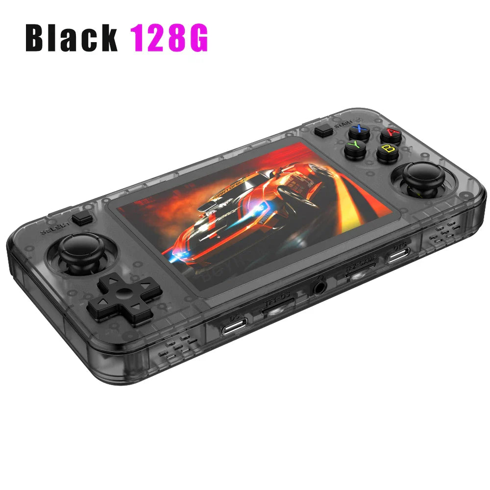 BOYHOM New R36H Retro Handheld Console Open-Source Linux System Classic Game Consoles 3.5 inch IPS Screen Portable Video Player
