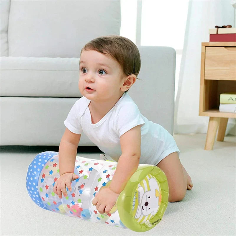 Baby Toys 6 12 Months Inflatable Crawling Baby Rattle Ball Toys Sensory Development Toys For Babies 1 Year Baby Games Toys
