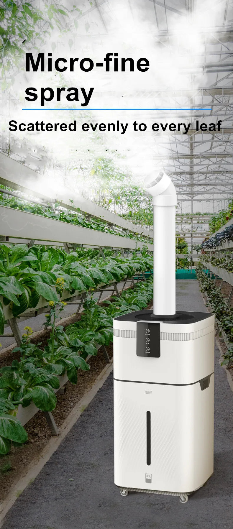 110V 220V 30L Air humidifier Home Humidifier Diffuser Industrial Mist Maker Flavoring For Home увлажнитель воздуха humidificador