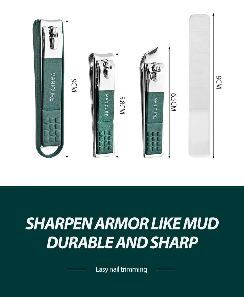 Nail Clipper Set HighGrade Household Nail Clippers Men And Women Universal Pedicure Tools Simple Portable Nail Tools