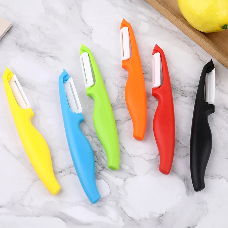 Kitchen Slicer Melon Gadgets Zirconia Ceramics Fruit Peeler Pruner Radish Potato Cutter Kitchen Tools Vegetable Peeler Knife