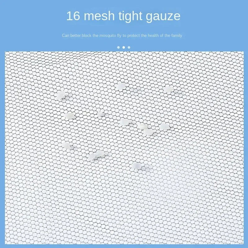 DIY Mosquito Net Self-adhesive Indoor Anti-insect Fly Screen Curtains Window Net Protections Mesh Home Textile Bed Garden