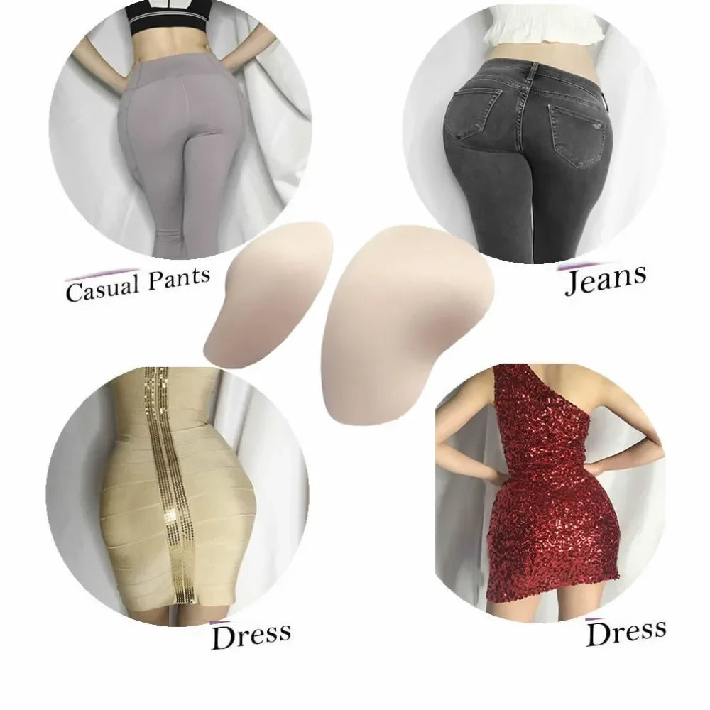 Sponge Padded Women Butt Hip Up Padded Enhancer Crossdresser Shorts High Waist Trainer Shaper Hip Pads Enhancer Booty Lifter
