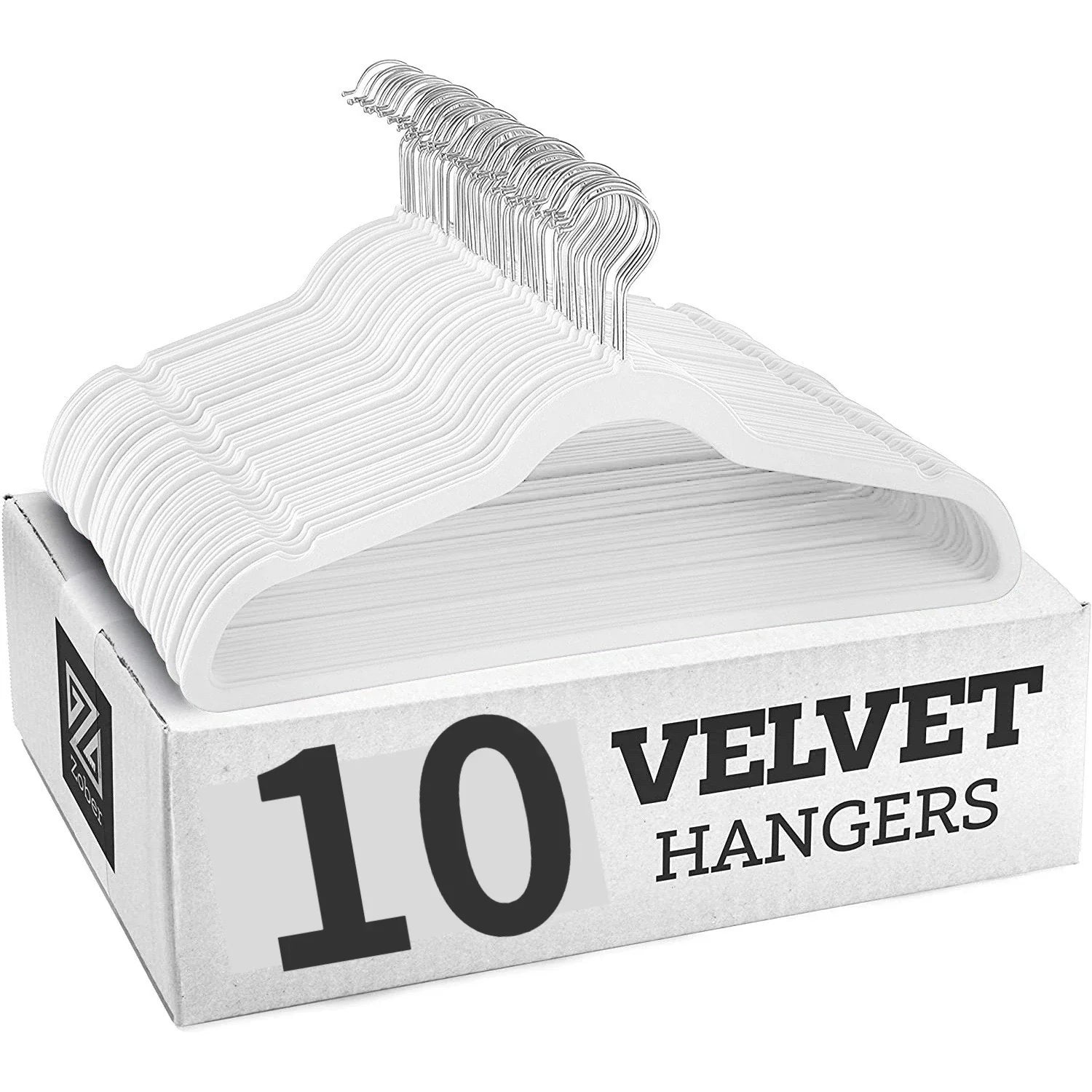 10pcs Flocking Clothes HangersThin High Quality Suits for Clothes Jackets Shirts Pants Coats Home Organizer organizador de ropa