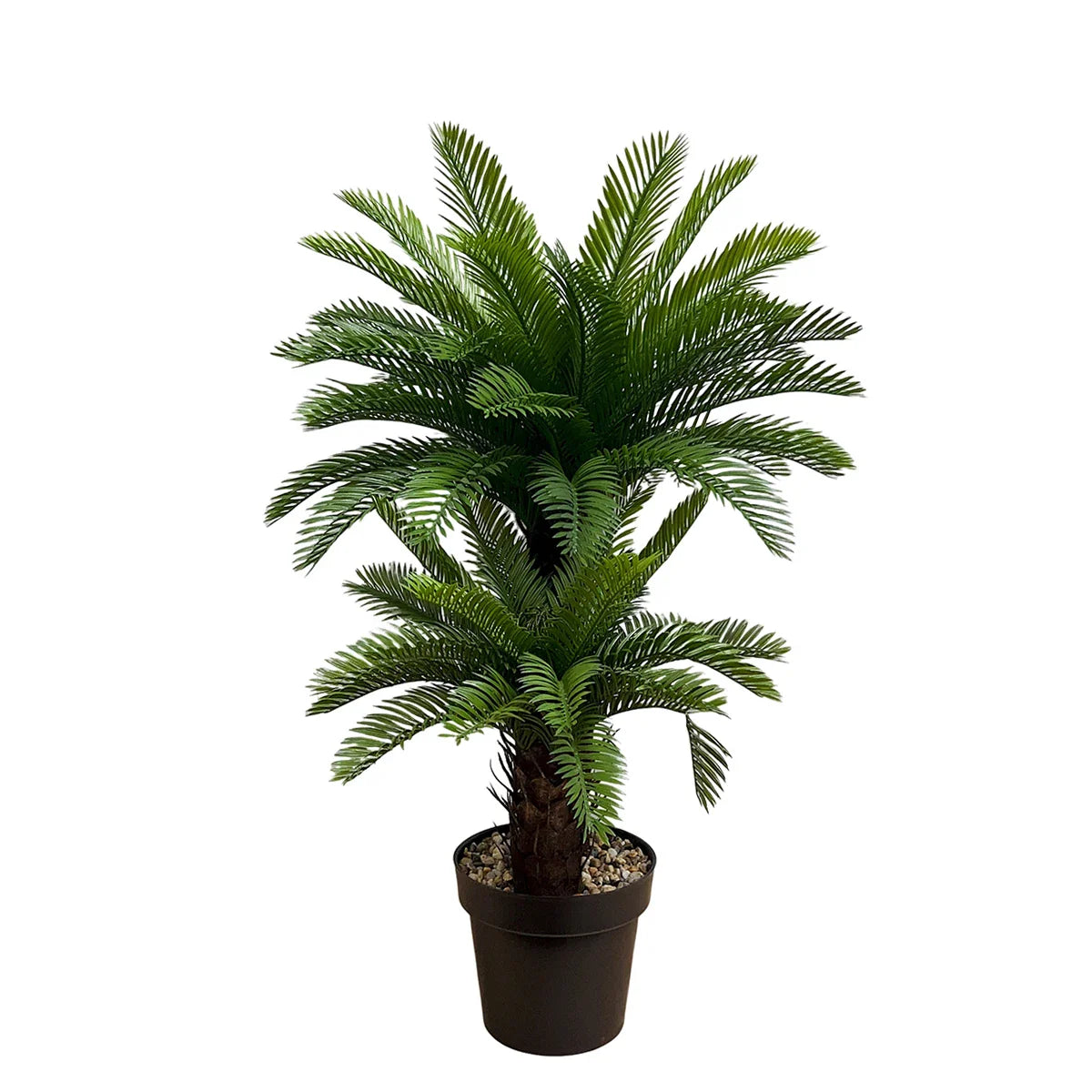 HXGYZP Coconut Palm Artificial Plant Potted Large Tropical Tree With Black Plastic Pot Indoor Outdoor Home Decoration Plants