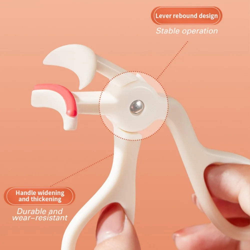 Natural Effect Eyelash Curler Cosmetic Tool Clip Silicone Pads Lash Curling Curler Eye Makeup Tools Eyelash Lift Tool