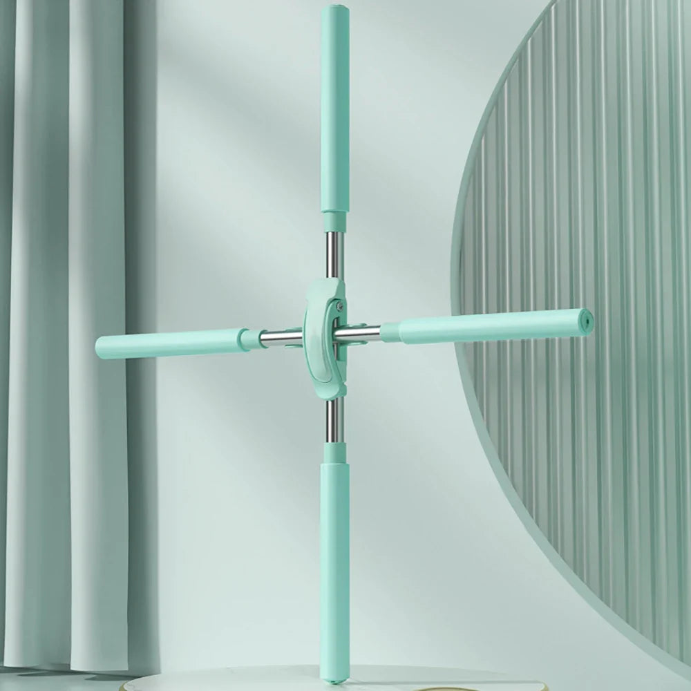 Yoga Hunchback Corrector Adjustable Stainless Steel Body Stick Cross Open Back Standing Training Stick Gym Home Sports Equipment