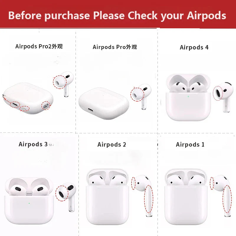 Plush cartoon Case for AirPods 4 Airpod 1 2 3 Pro Pro2 Bluetooth Earbuds Charging Box Protective Earphone Case Cover ﻿
