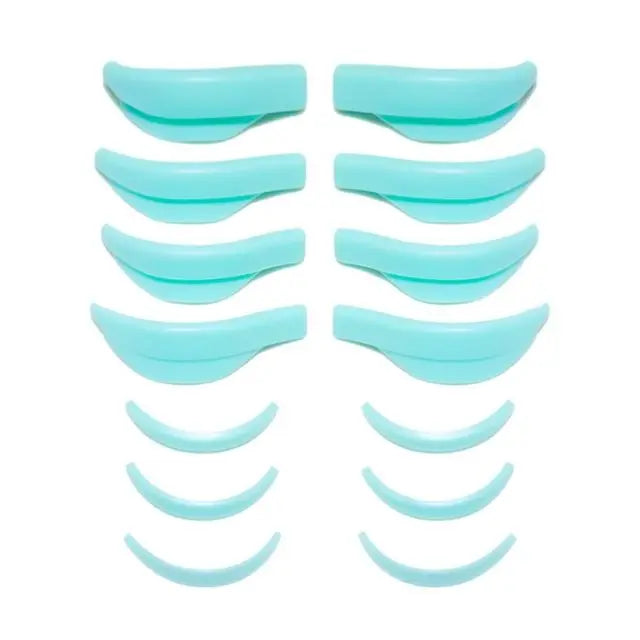 Eyelash Perming Pads Silicone Eyelashes Perm Curler Reusable Lash Lift Shield Pads lash Lifting rods and glue gel