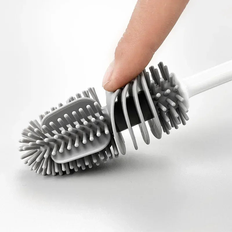 Hot Silicone Cup Brush Long Handle Milk Bottle Cleaning Brush  Water Bottles Glass Cup Cleaner Scrubber Kitchen Cleaning Tools