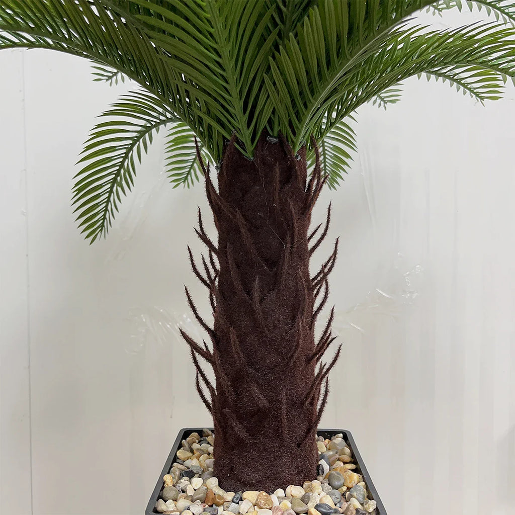 HXGYZP Artificial Coconut Tree Plant Potted Tropical Palm Tree With Plastic Pot Decoration Large Plants With Home Indoor Outdoor