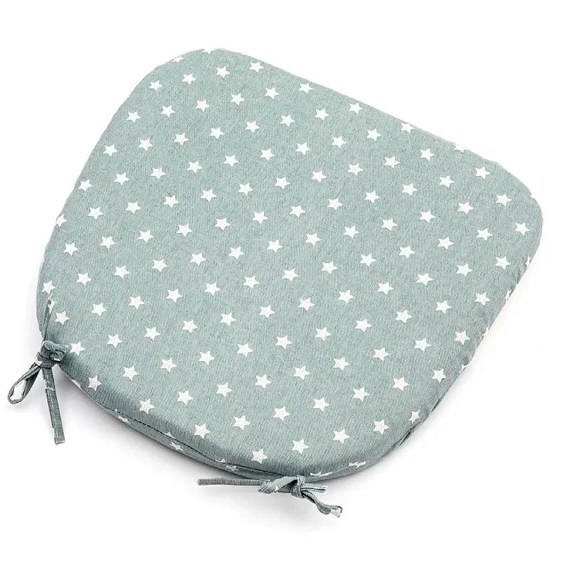 Summer Breathable Cushion Four-Nail Anti-Slip Chair Cushion Classroom Living Room Chair Season Nordic Solid Color Cushion