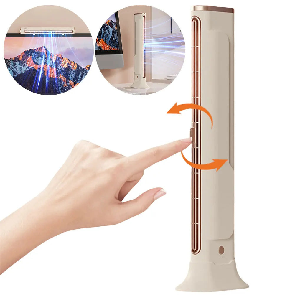 Desktop Fan Adjustable Vents Air Condition Fan Oscillating Fan for Bedroom Home Office Room