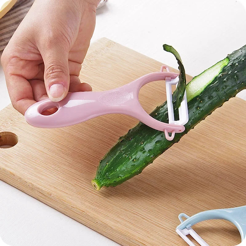 Ceramic Fruit Peeler Kitchen Multi-Function Planer Household Potato Peele Cucumber Carrot Grater