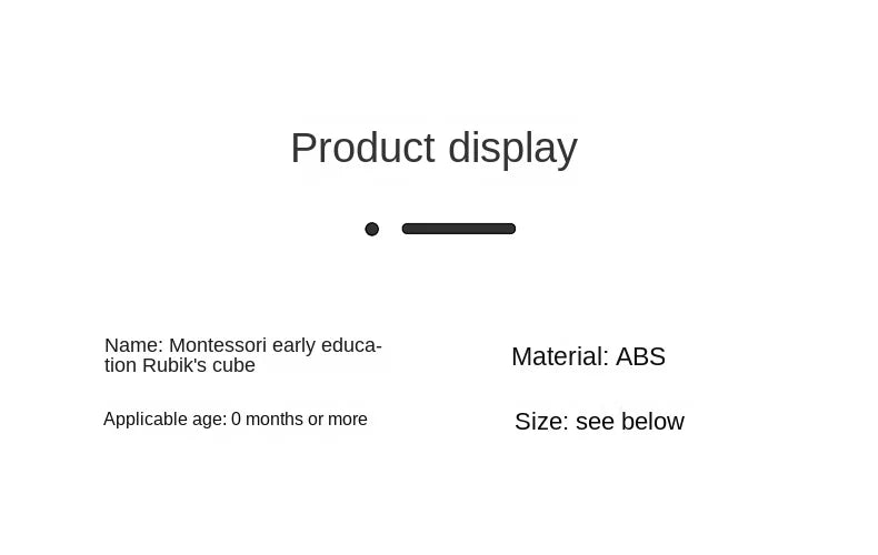 Baby Crawling Roller Toy Infant Activity Tummy Time Roller Montessori Educational Development Sensory Toys for Kids 0 12 Months