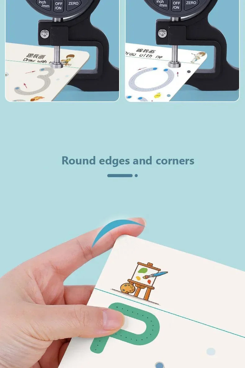 Magical Tracing Workbook Educational Montessori Books for Children Pen Control Training Reusable Calligraphy Copybook for Kids