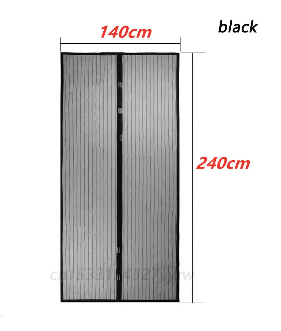 Summer Anti Mosquito Insect Fly Bug Curtains Net Door Screen Kitchen Curtains ployester fiber Curtains Mesh Screen Magnets
