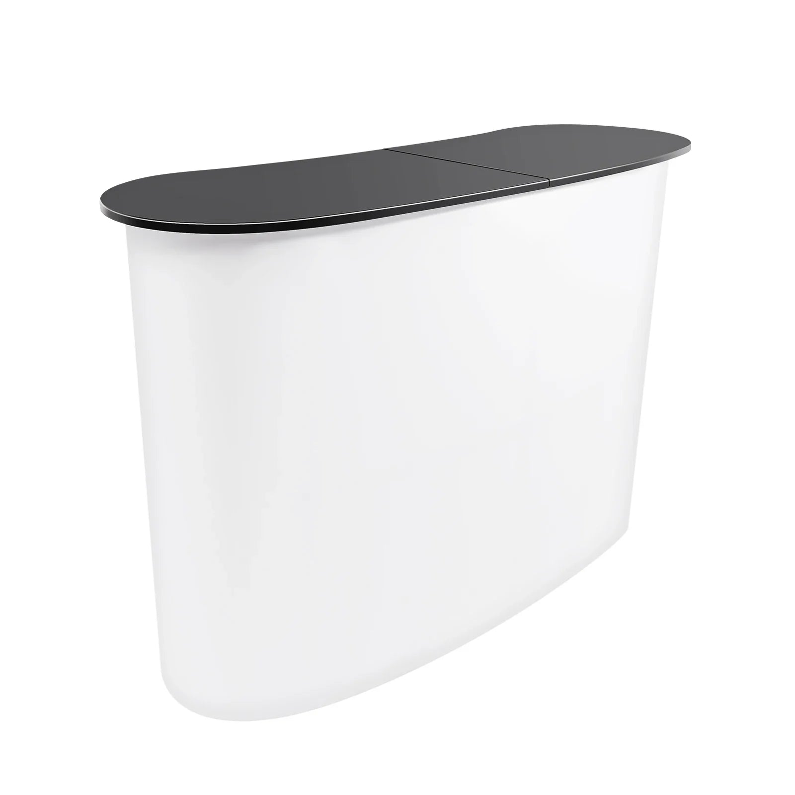 Foldable Tradeshow Table Exhibition Countertop Podium Promotion Table Office Reception Desk School Lecture Table