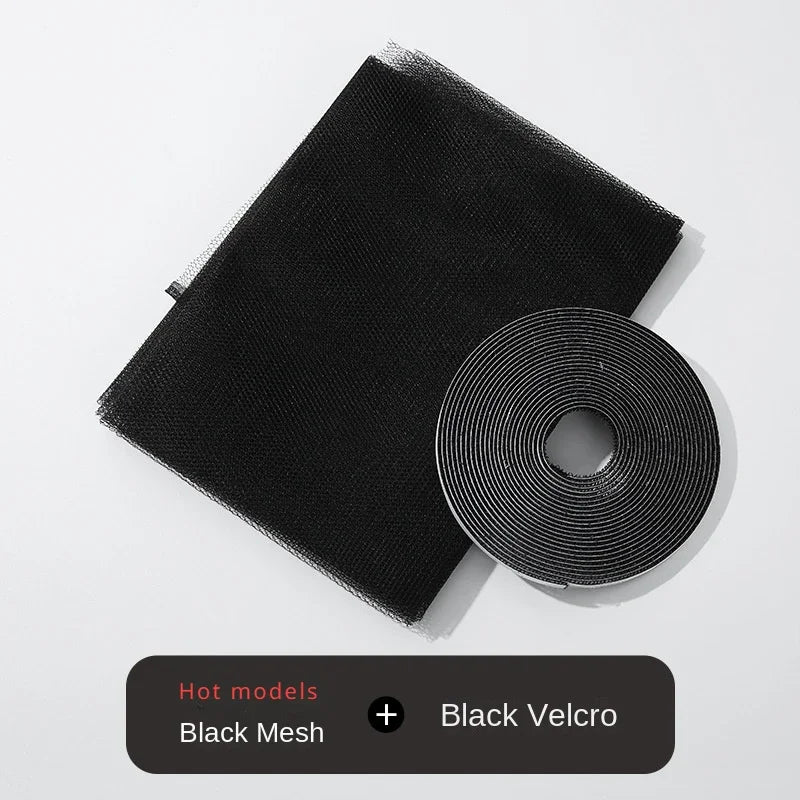 DIY Mosquito Net Self-adhesive Indoor Anti-insect Fly Screen Curtains Window Net Protections Mesh Home Textile Bed Garden