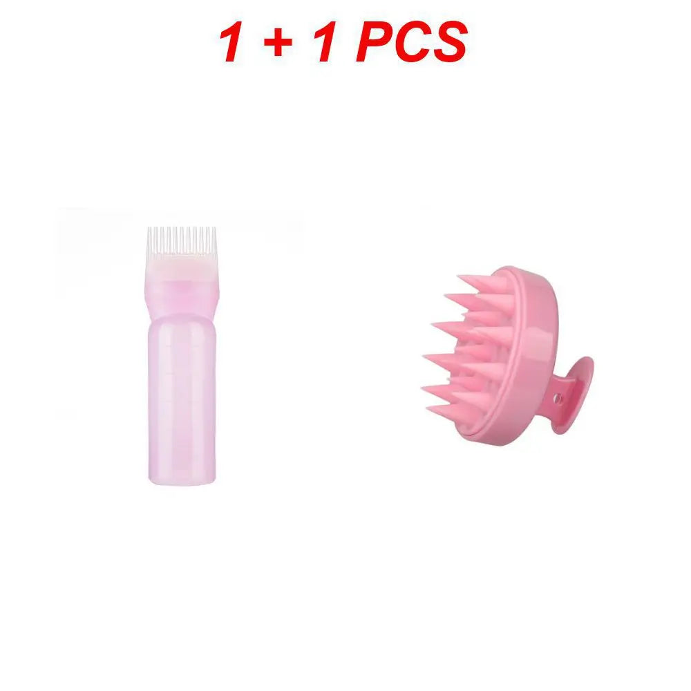 Hair Roots Massage Medicine Comb Hair For Hair Growth Serum Oil Nourish 5/3/2/1pc Portable Scalp Applicator Liquid Comb