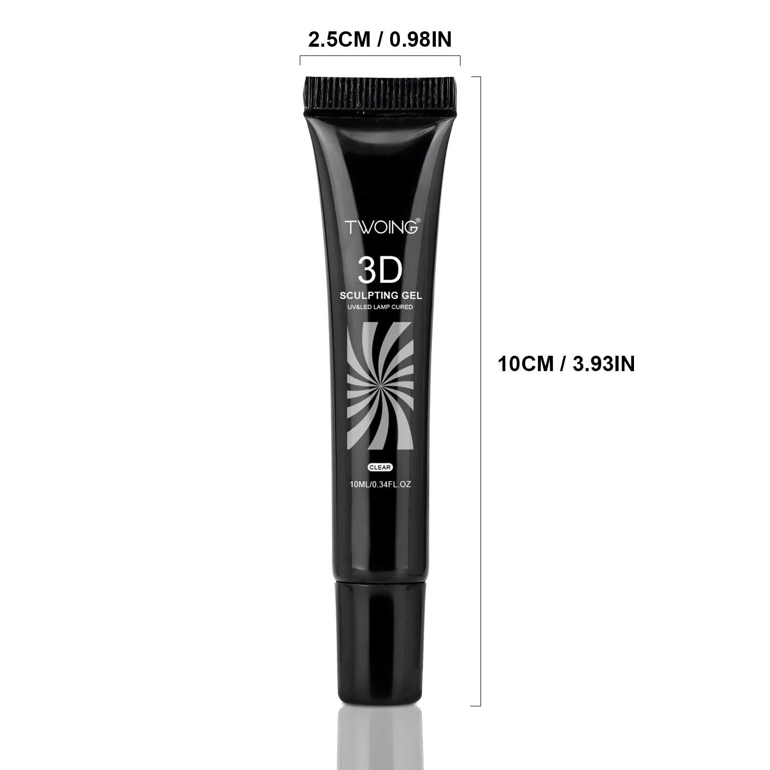 3pcs 3D Nail Art Gel - DIY Designs,Waterproof Sculpting gel，Waterproof Nail Art Design Gel for Intricate Carvings & Shapes 10ml