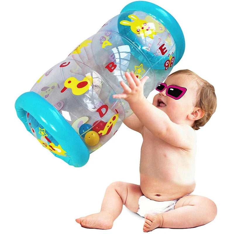 Baby Toys 6 12 Months Inflatable Crawling Baby Rattle Ball Toys Sensory Development Toys For Babies 1 Year Baby Games Toys