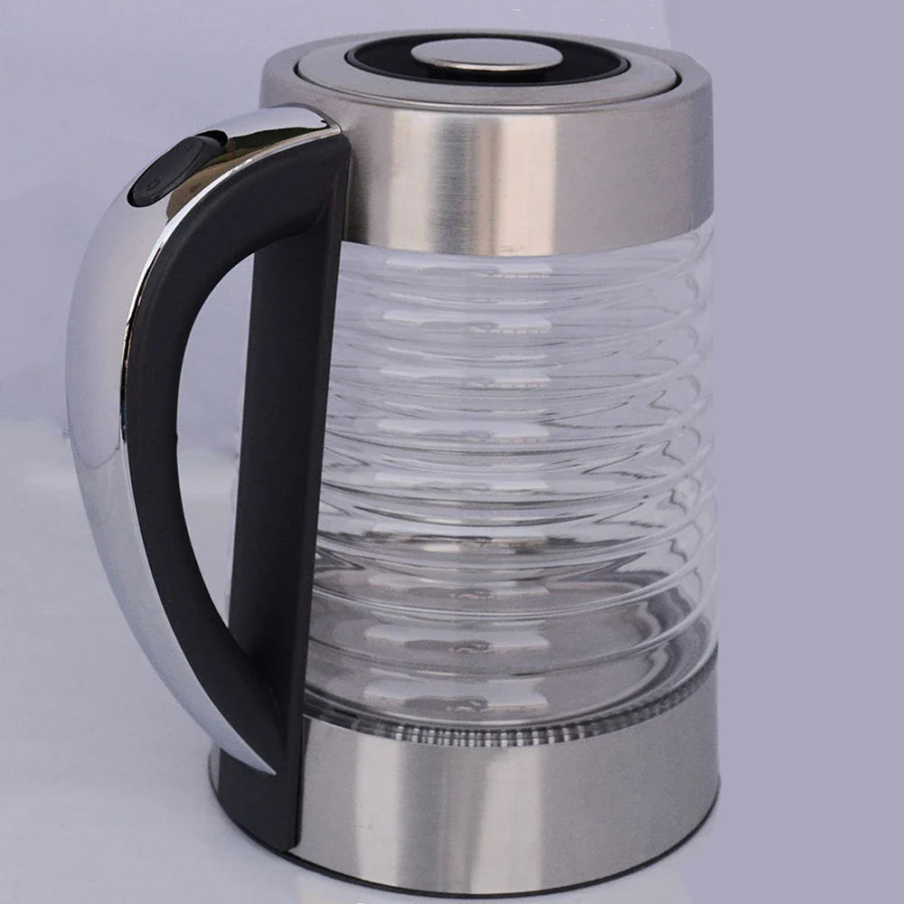 2.2L Portable Kettle Electric Tea Pot Smart Glass Stainless Steel Coffee Teapot Port Kitchen 220V For Boiling Water AU 전기포트 주전자