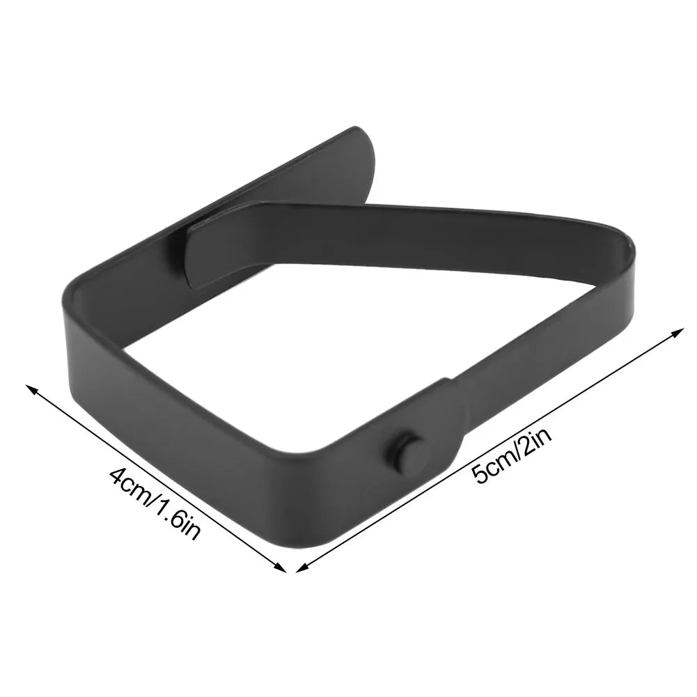Tablecloth Clips 4Pcs - Stainless Steel Anti-Slip Table Cloth Holder Clamps for Outdoor Picnic