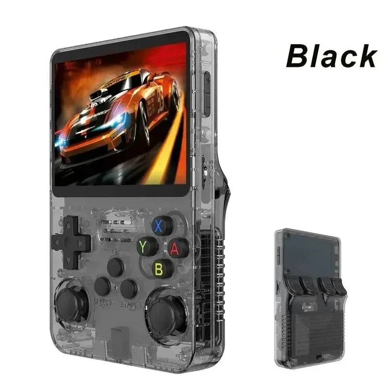 ARKOS R36S Retro Handheld Video Game Console Linux System 3.5 Inch IPS Screen R35s Plus Portable Pocket Video Player 64GB 128GB